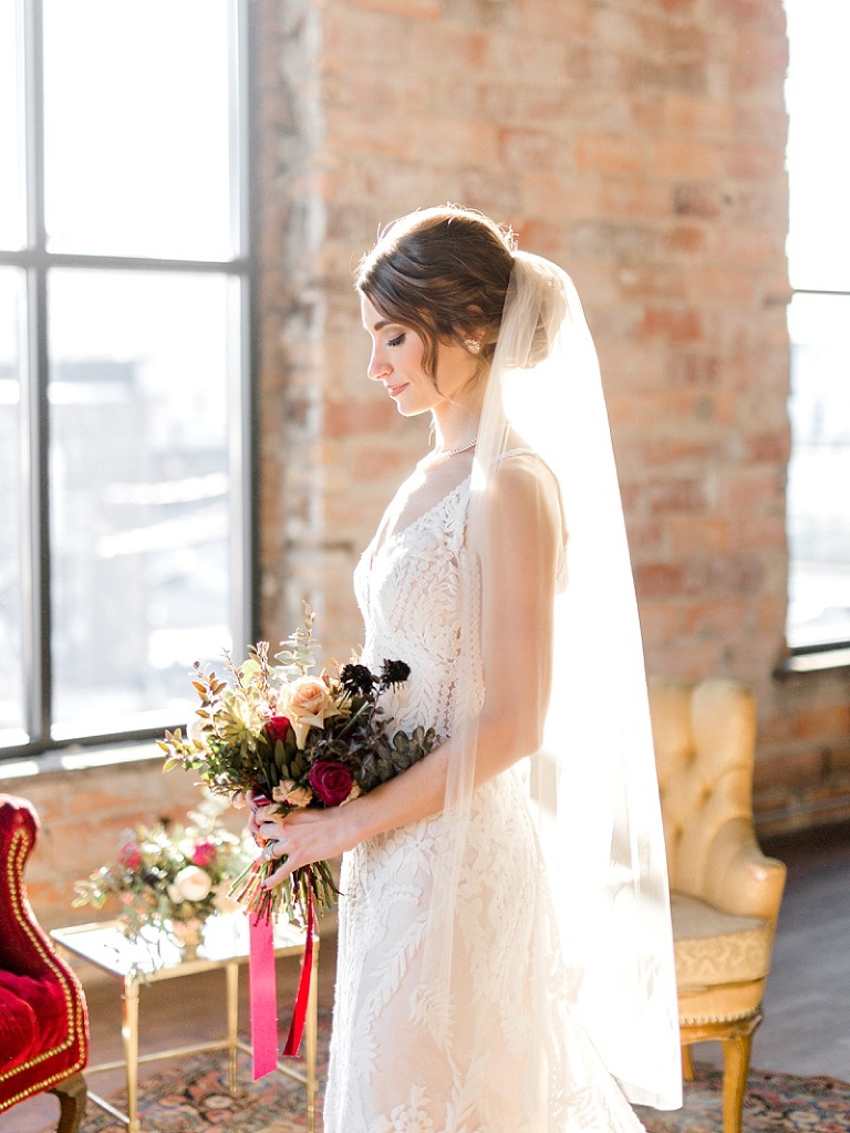 wedding photos taken by two birds photography brittany walsh of city brew hall venue in wahpeton